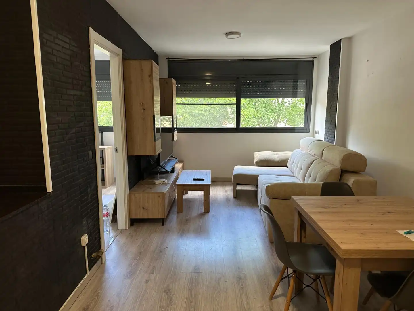 Living room of Flat for sale in Amposta  with Air Conditioner, Heating and Parquet flooring