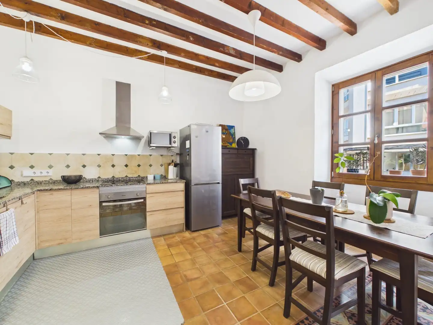 Kitchen of Flat for rent in  Palma de Mallorca  with Air Conditioner and Pets allowed