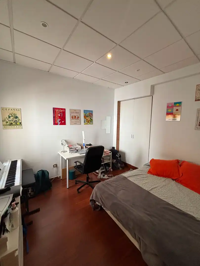 Habitación de Piso de alquiler en Madrid con Aire acondicionado, Calefacción y Amueblado
