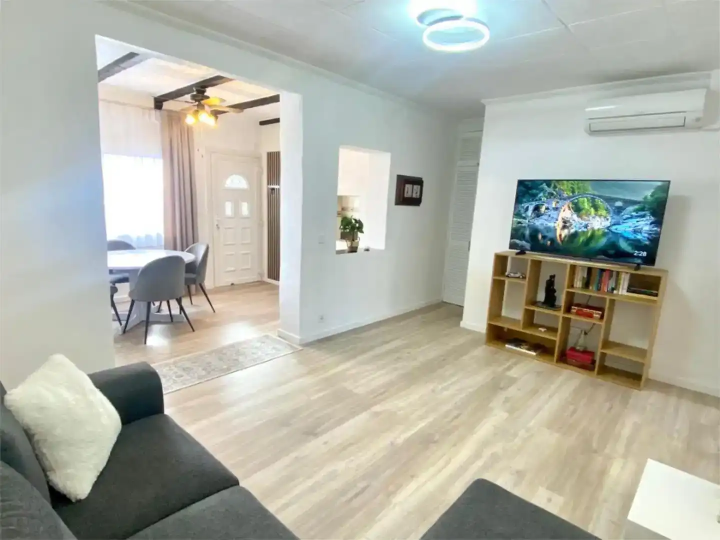Living room of Flat for sale in Roses  with Air Conditioner