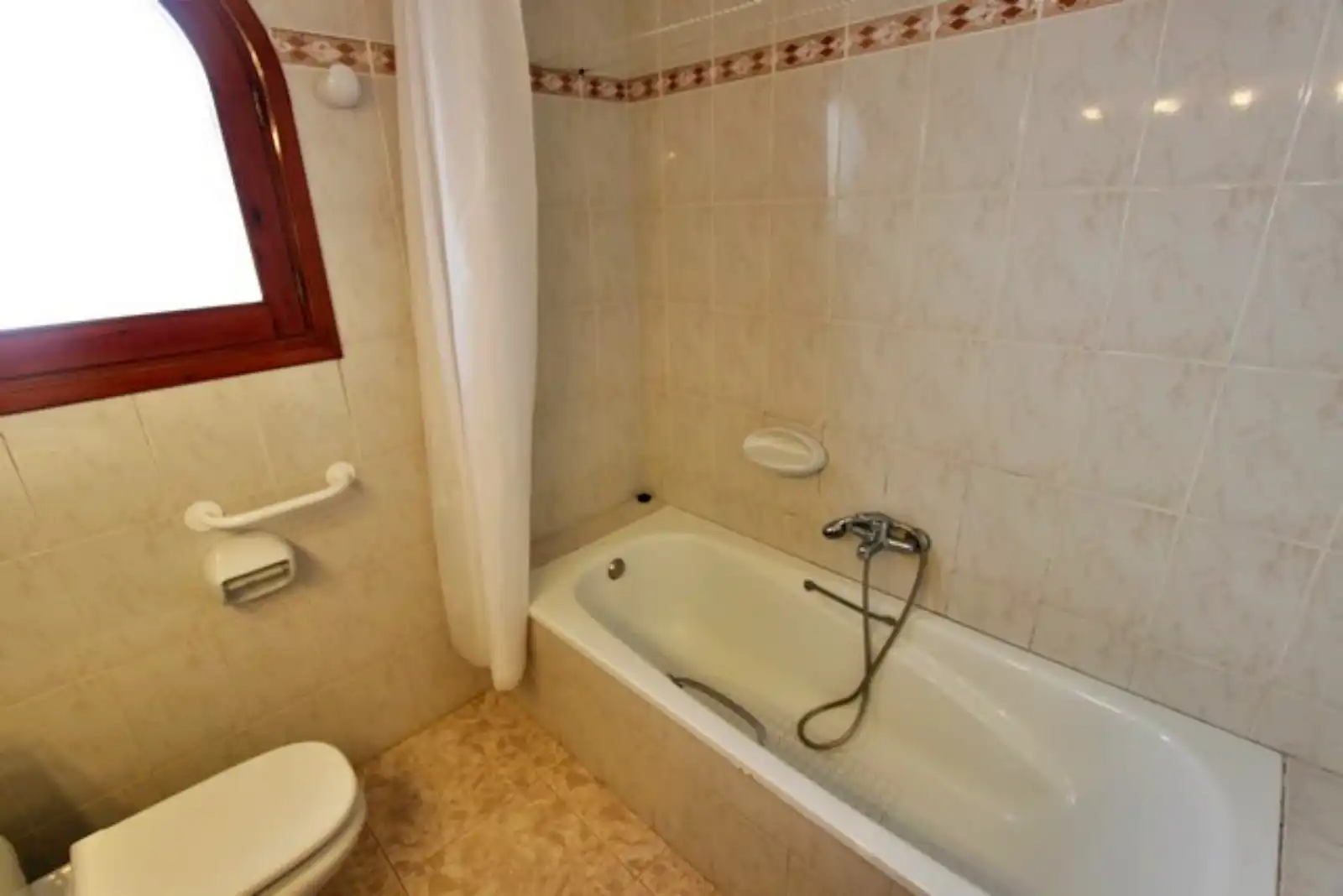 Bany de Casa o xalet de lloguer en Benitachell / El Poble Nou de Benitatxell amb Terrassa, Piscina i Moblat