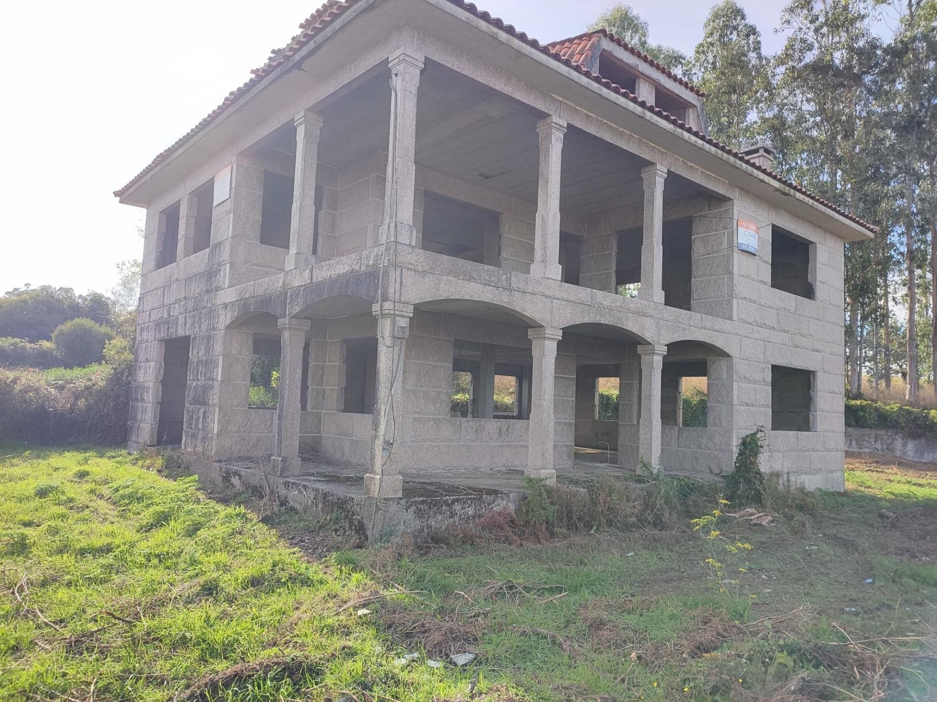 Vista exterior de Casa o chalet en venta en Santa Comba con Balcón