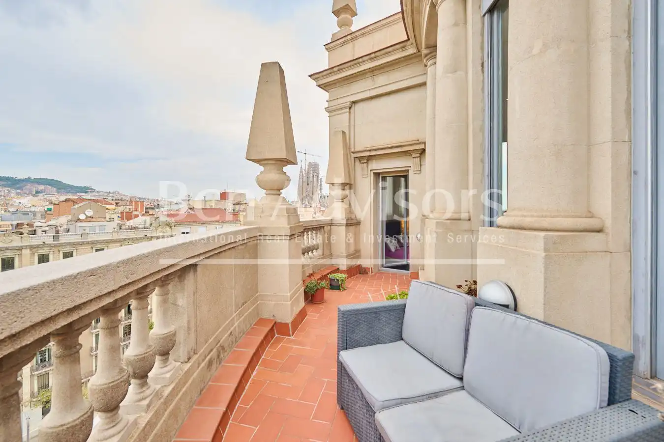 Terrace of Attic for sale in Barcelona  with Air Conditioner, Heating and Parquet flooring