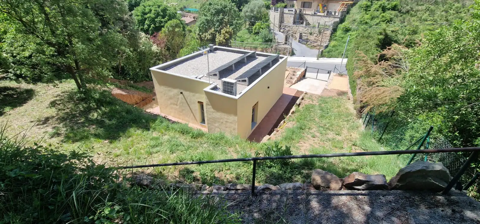 Außenansicht von Haus oder Chalet zum Verkauf in Moià mit Klimaanlage, Heizung und Privatgarten