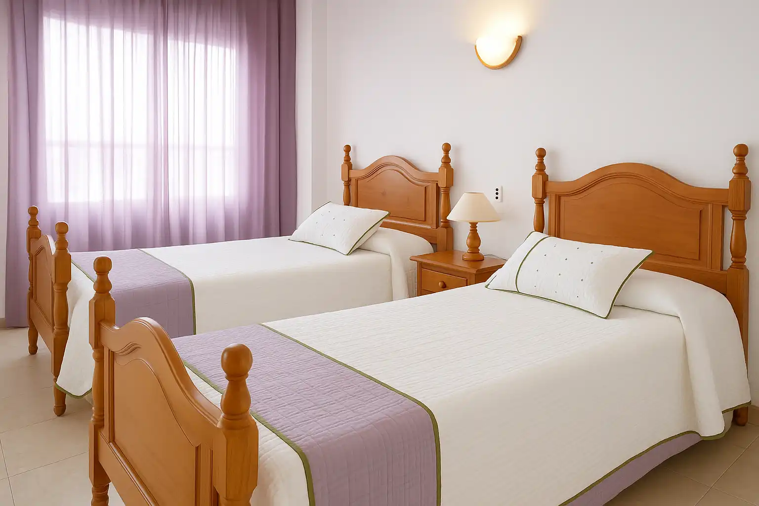 Dormitori de Apartament de lloguer en Peñíscola / Peníscola amb Aire condicionat, Calefacció i Terrassa