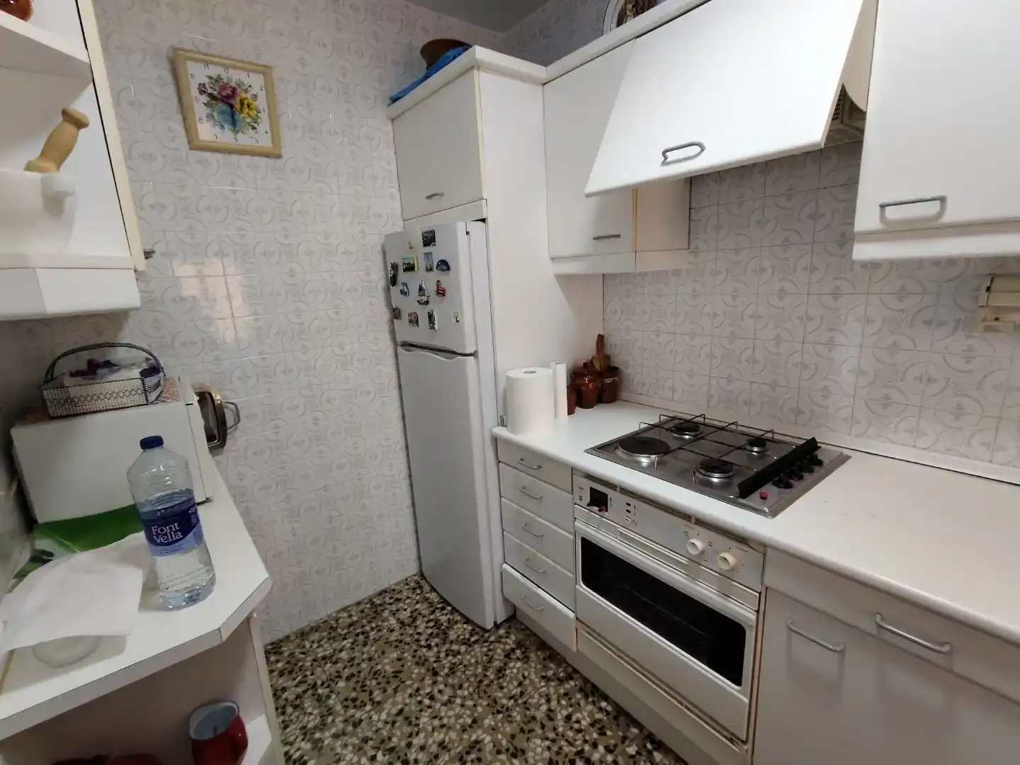 Cuina de Casa adosada en venda en Ademuz amb Balcó