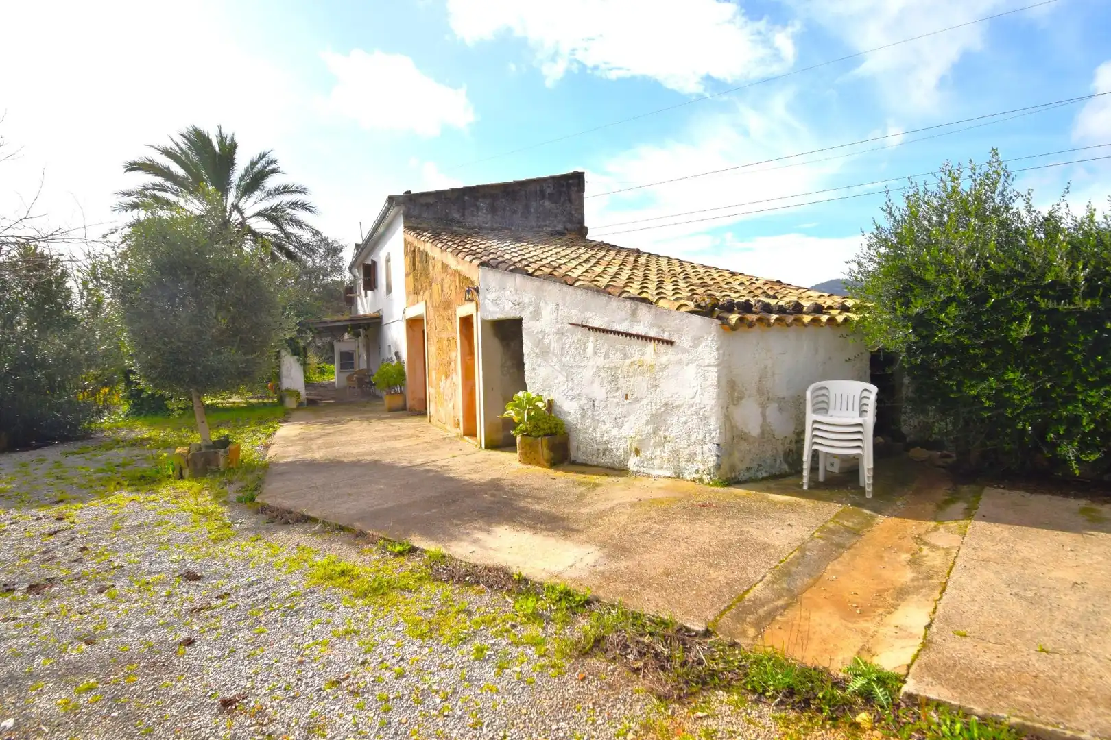 Vista exterior de Finca rústica en venta en Pollença con Jardín privado