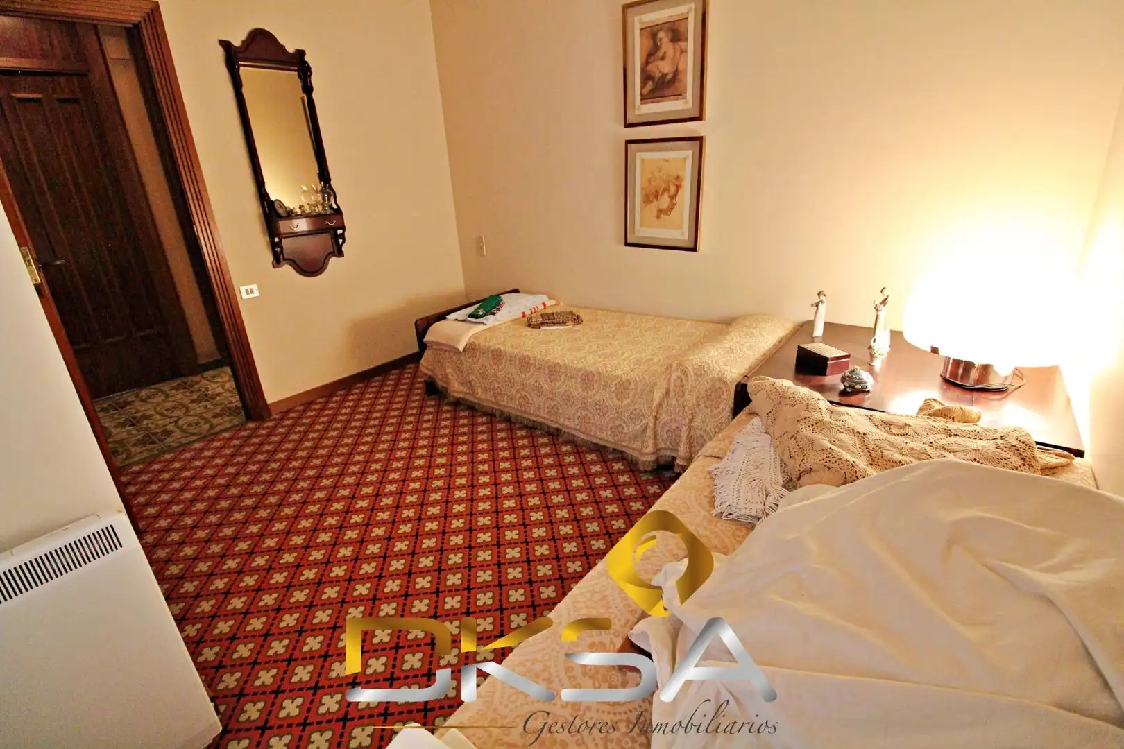 Schlafzimmer von Wohnung zum Verkauf in Vila-real mit Heizung, Terrasse und Möbliert