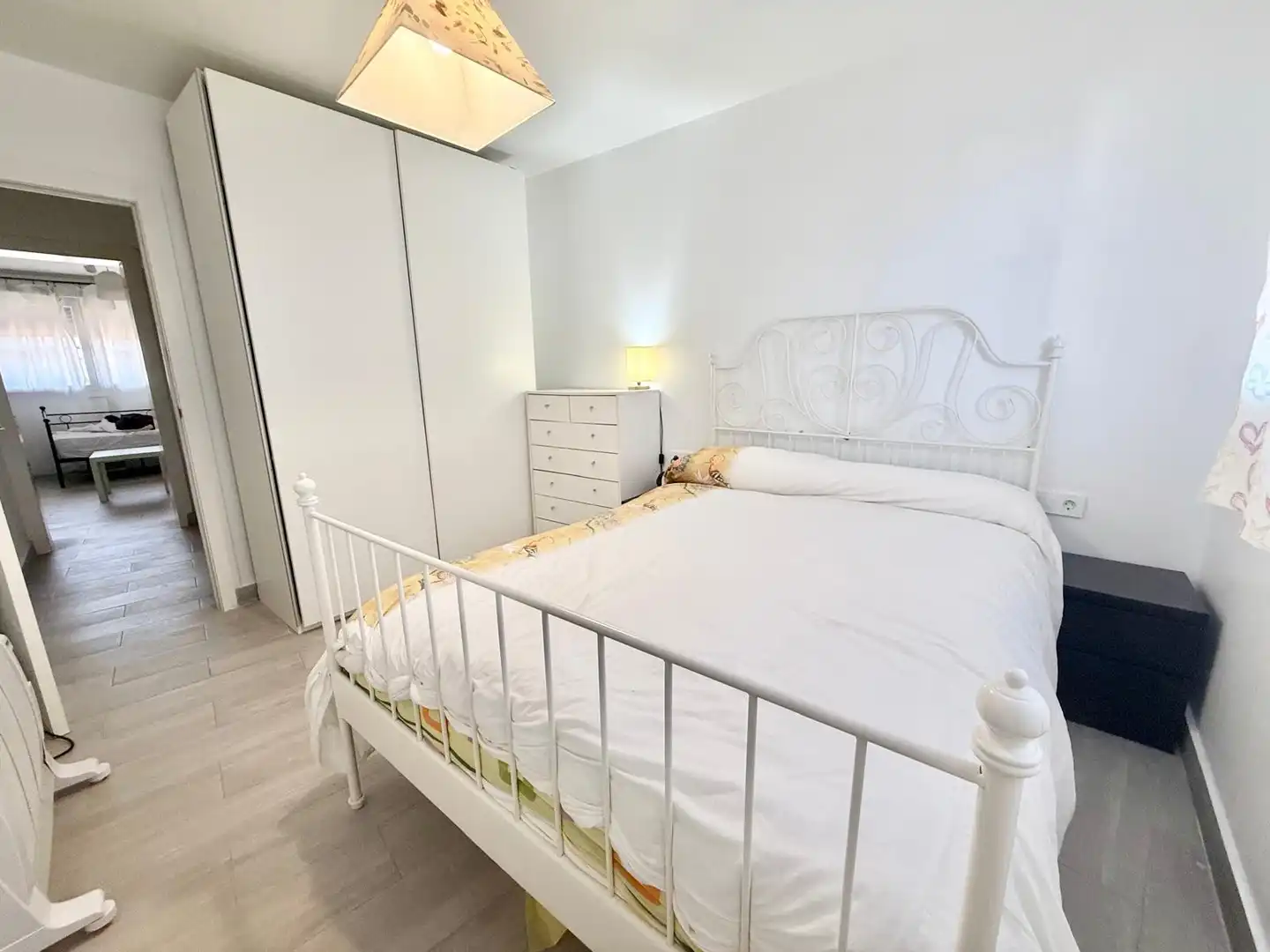Bedroom of Flat for rent in Mazarrón  with Heating, Parquet flooring and Furnished
