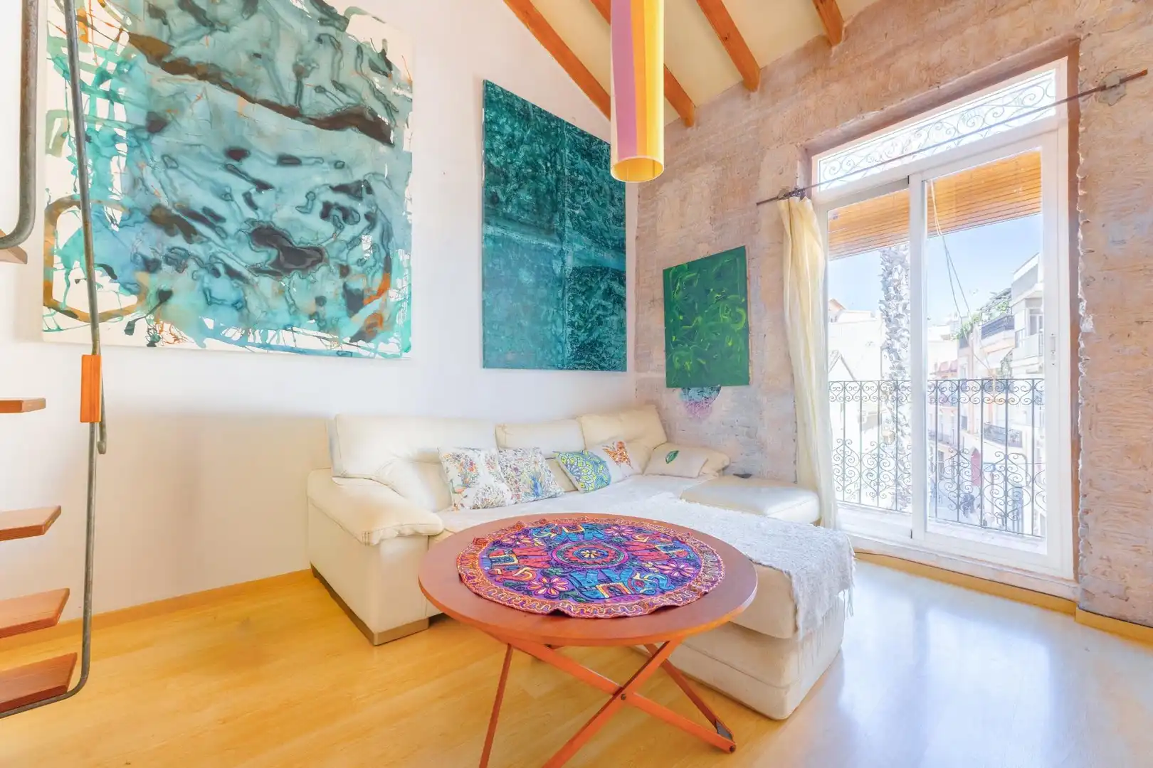 Sala de estar de Piso en venta en Algemesí con Aire acondicionado, Calefacción y Terraza