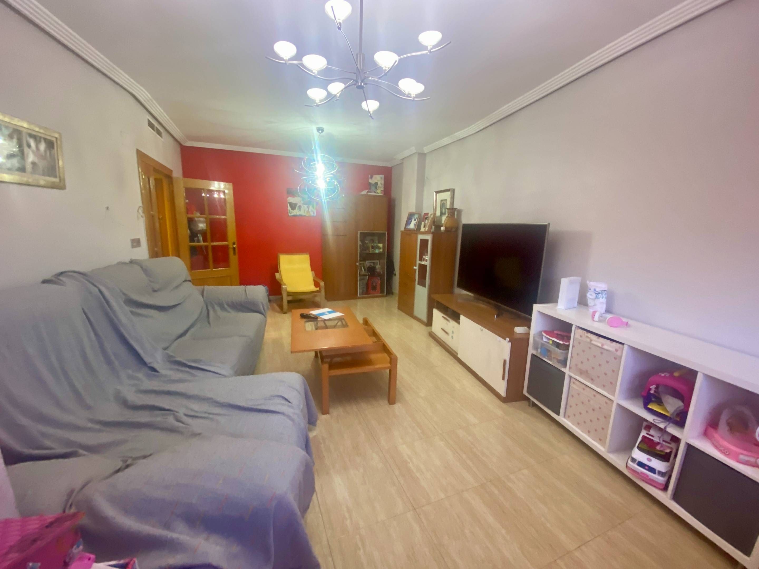 Sala d'estar de Pis en venda en  Murcia Capital amb Aire condicionat, Calefacció i Traster