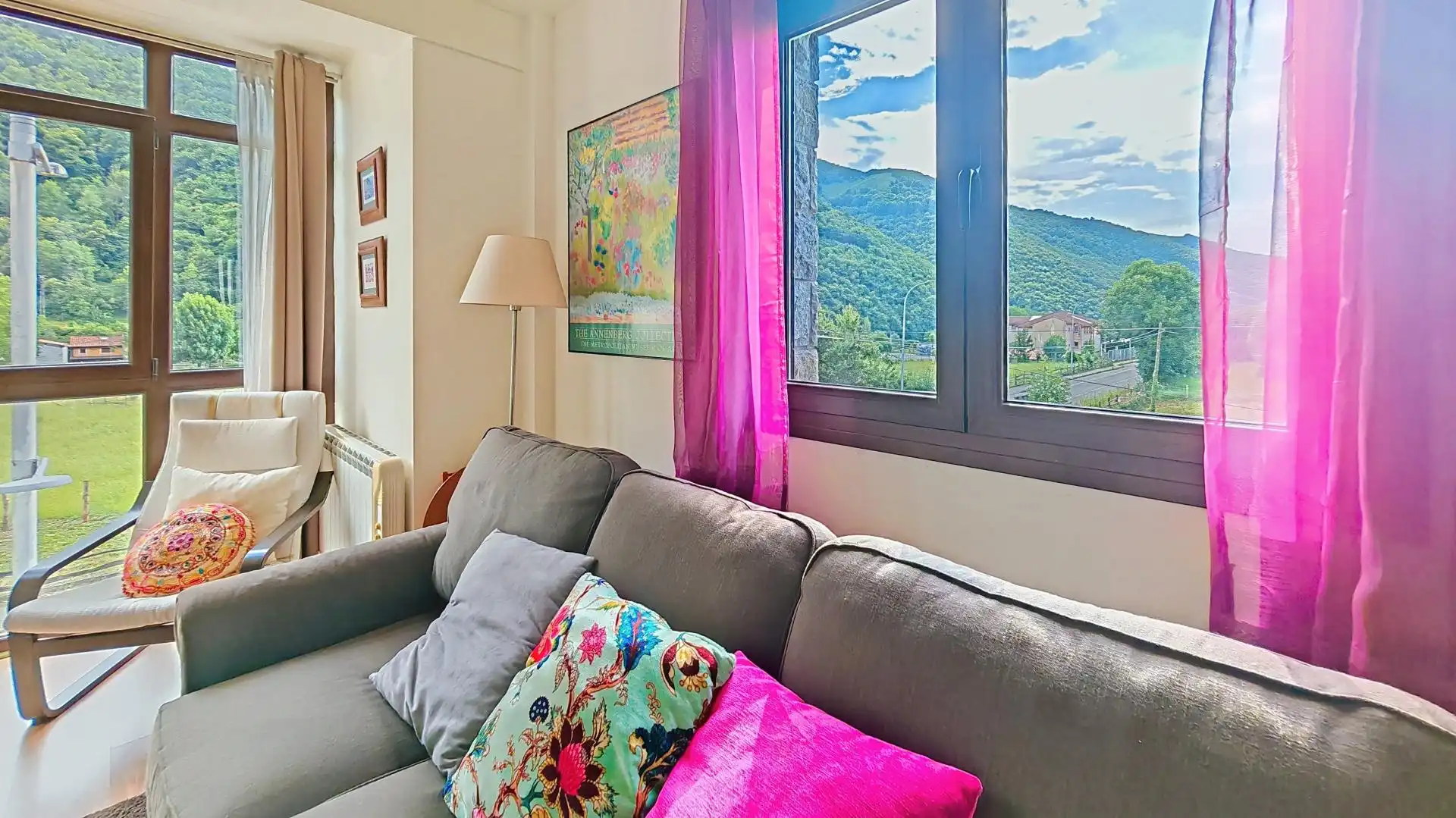 Sala d'estar de Apartament en venda en Aller