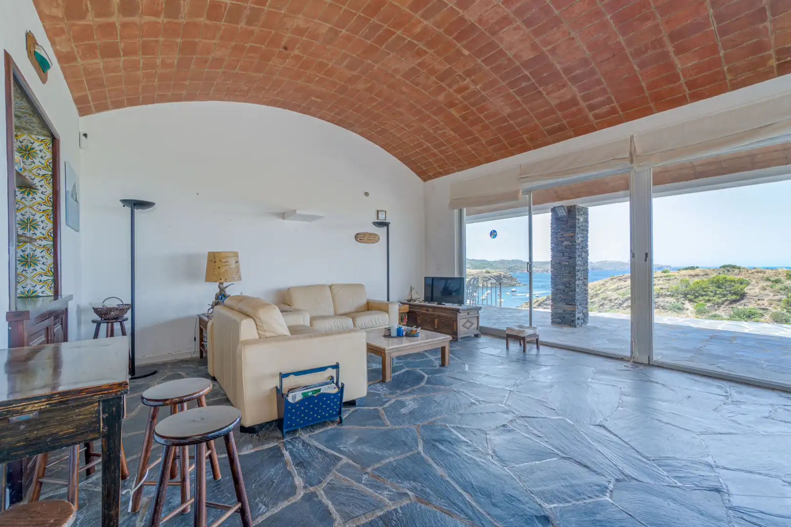 Sala de estar de Casa o chalet en venta en Cadaqués con Calefacción y Jardín privado