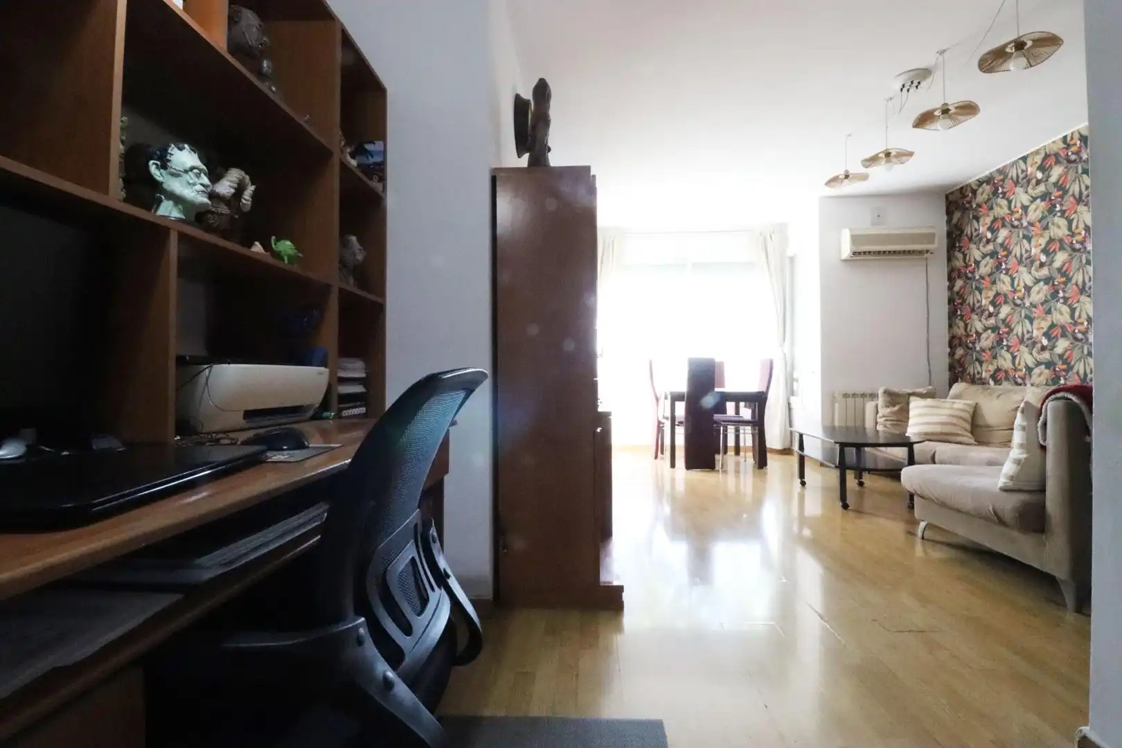 Sala de estar de Piso en venta en Sabadell con Calefacción, Parquet y Terraza