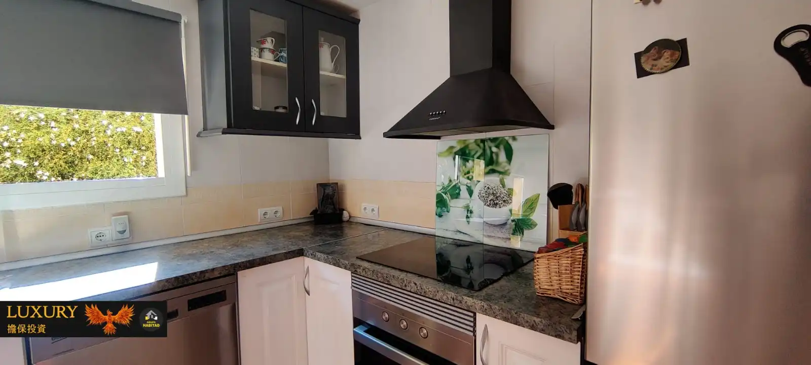 Cocina de Casa o chalet en venta en Cunit con Aire acondicionado, Calefacción y Jardín privado