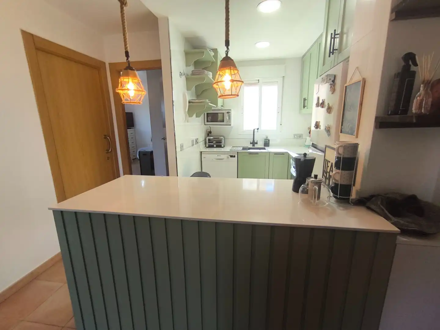 Kitchen of Attic for sale in Cartagena  with Air Conditioner, Heating and Terrace