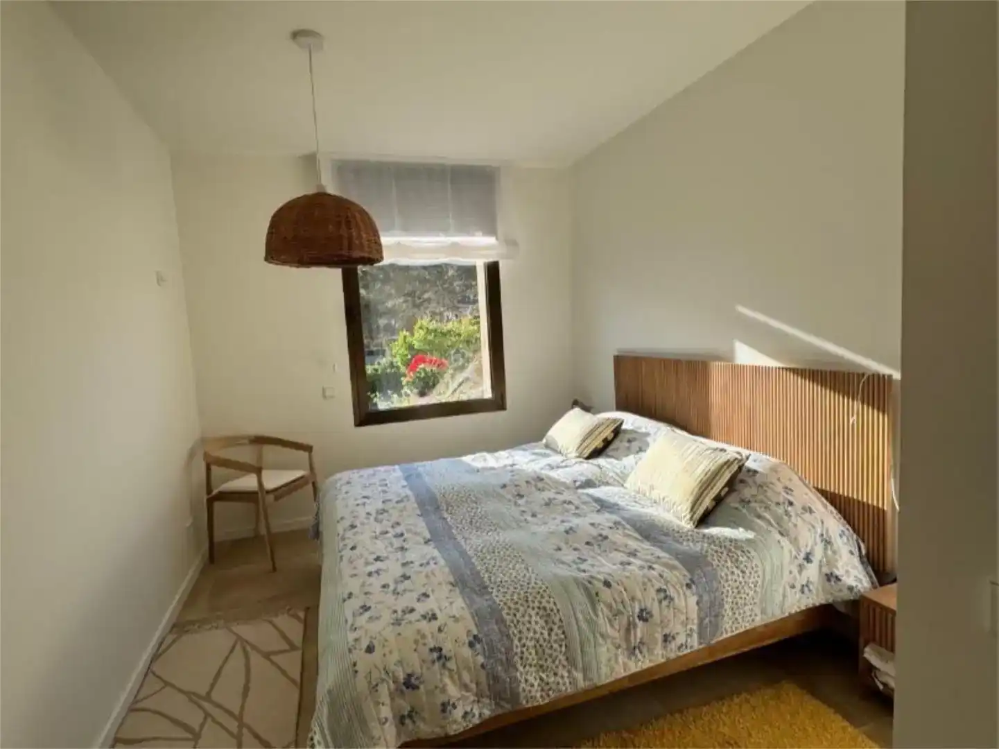 Schlafzimmer von Wohnung zur Miete in Begur mit Klimaanlage und Schwimmbad