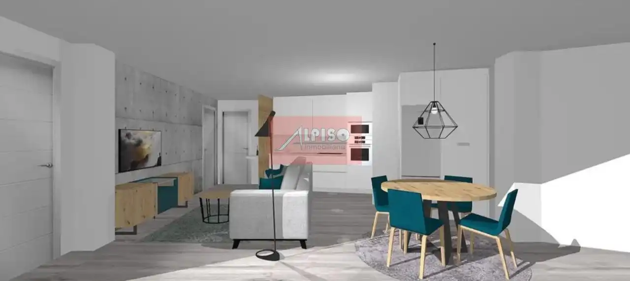 Sala d'estar de Apartament en venda en Ourense Capital  amb Calefacció, Terrassa i Traster