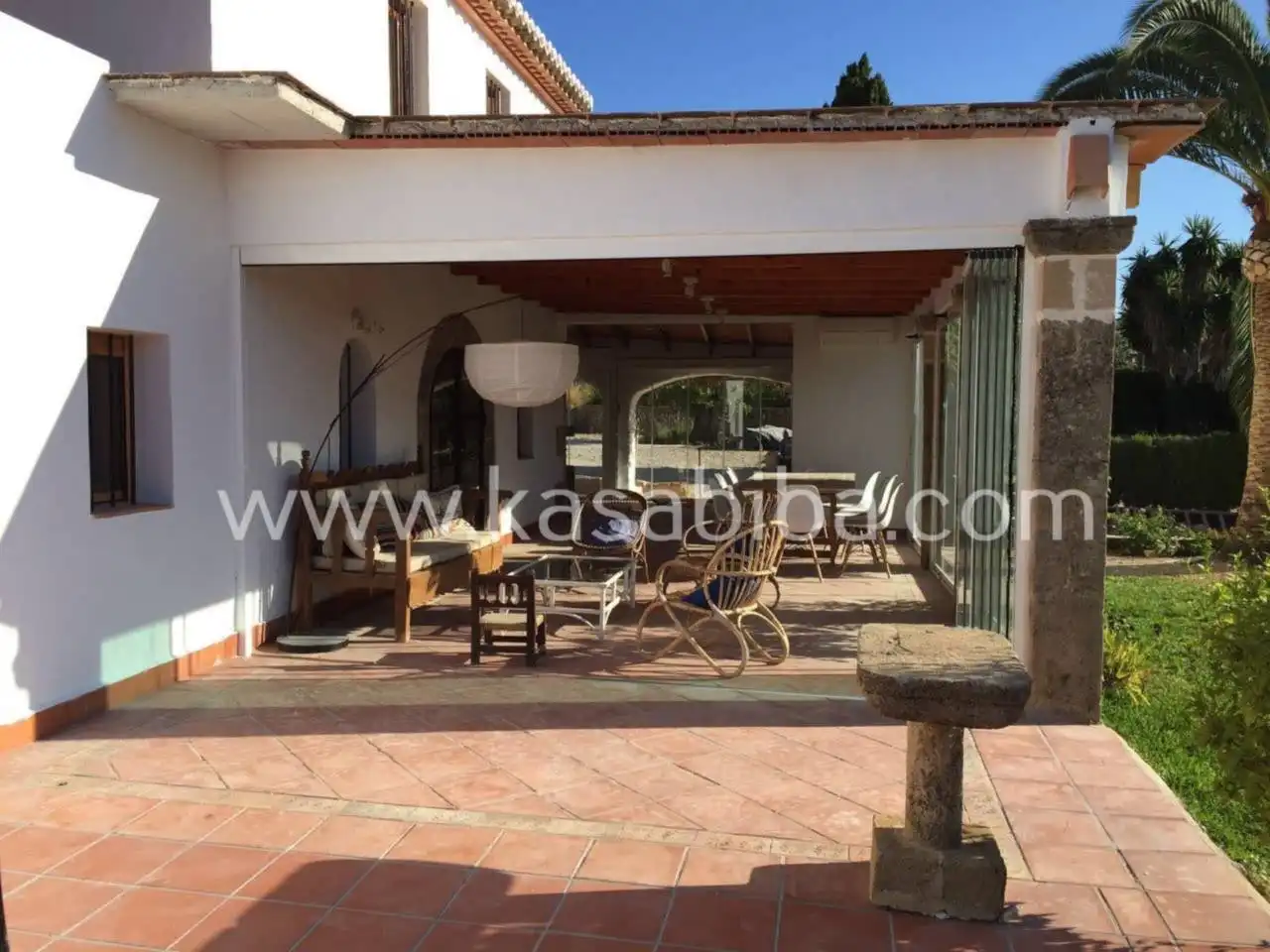 Jardín de Casa o chalet de alquiler en Jávea / Xàbia con Terraza