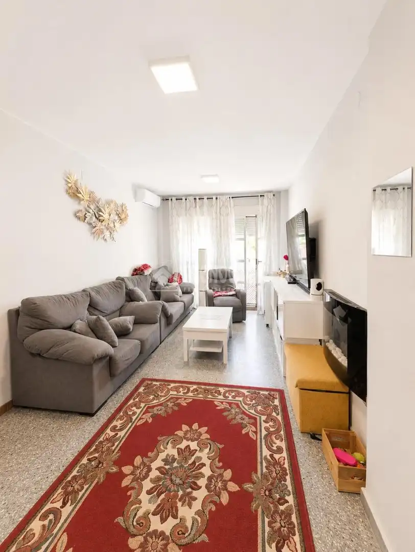 Sala de estar de Piso en venta en Jerez de la Frontera con Aire acondicionado, Calefacción y Balcón
