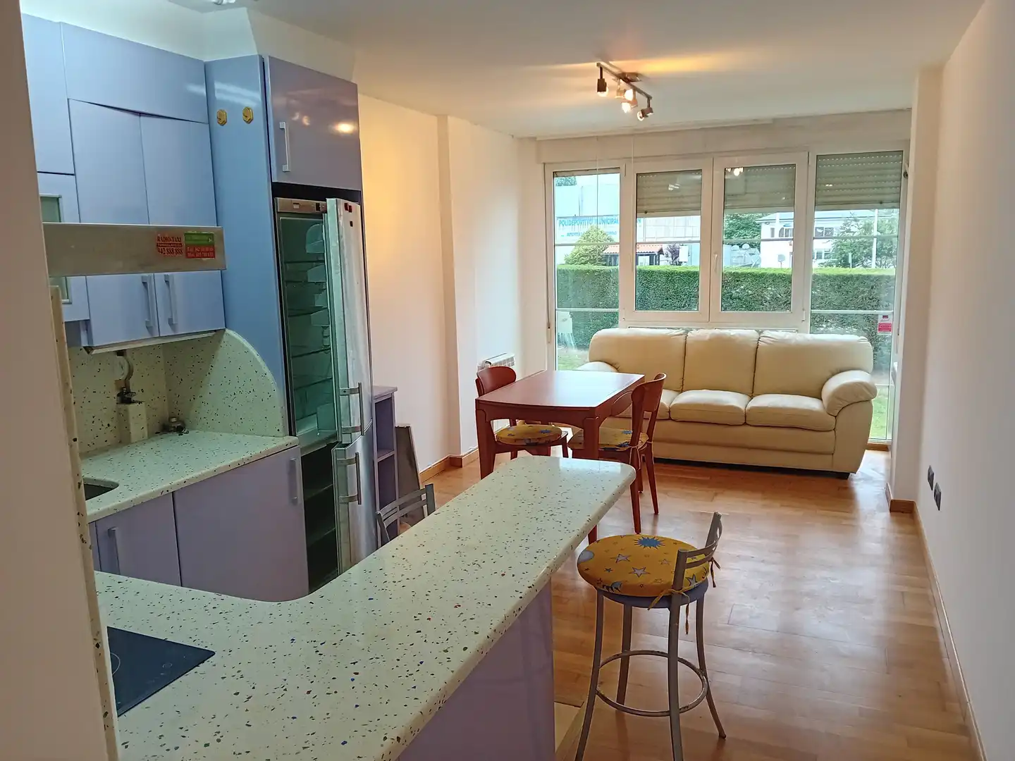 Kitchen of Flat for rent in Miengo  with Heating, Furnished and Community pool