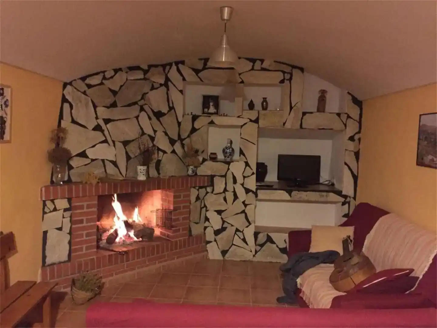 Sala d'estar de Finca rústica en venda en Cúllar