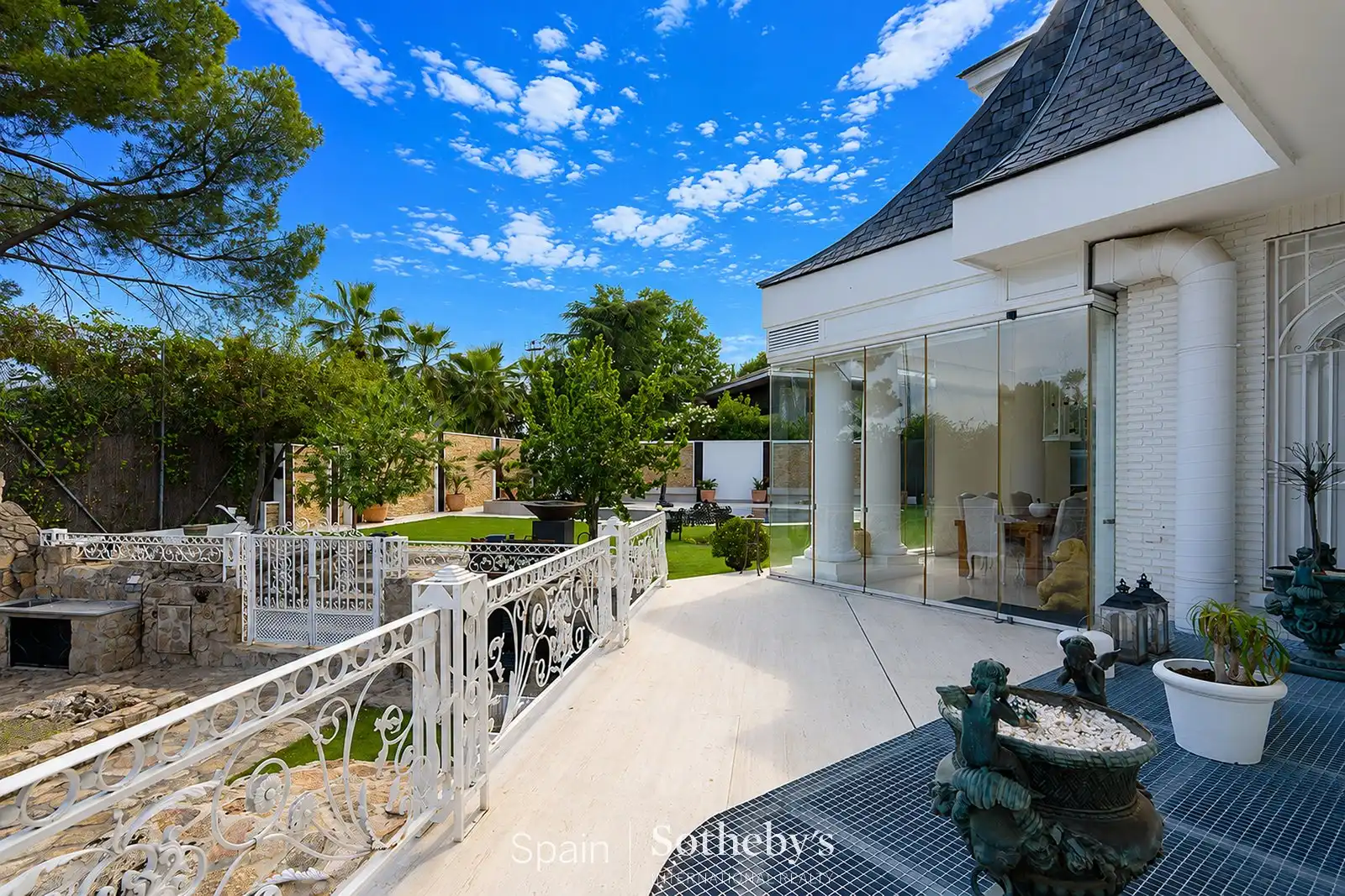 Jardín de Casa o chalet en venta en Pozuelo de Alarcón con Aire acondicionado, Jardín privado y Terraza