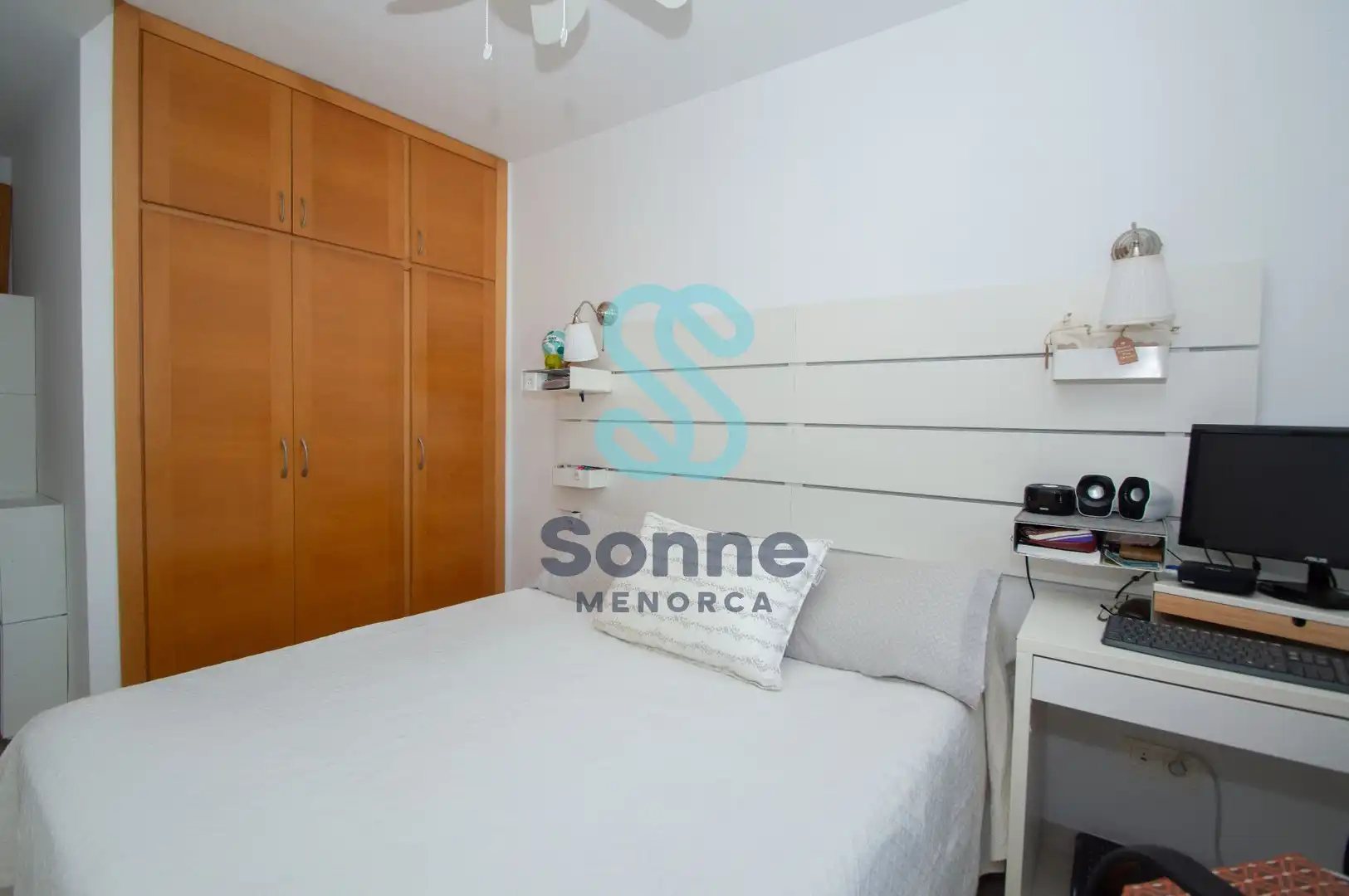 Bedroom of Flat for sale in Ferreries  with Air Conditioner
