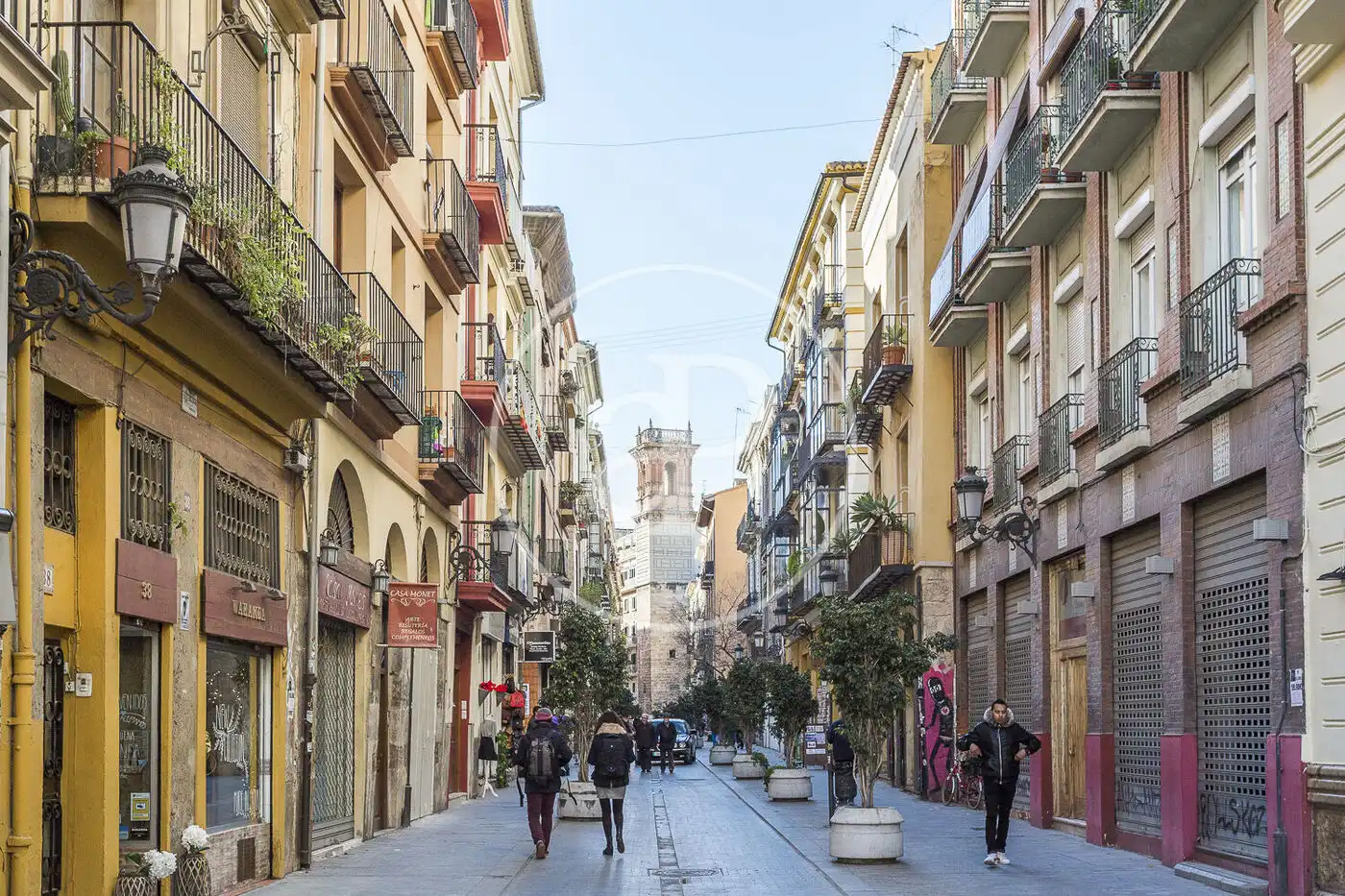 Vista exterior de Pis de lloguer en Valencia amb Aire condicionat, Calefacció i Moblat