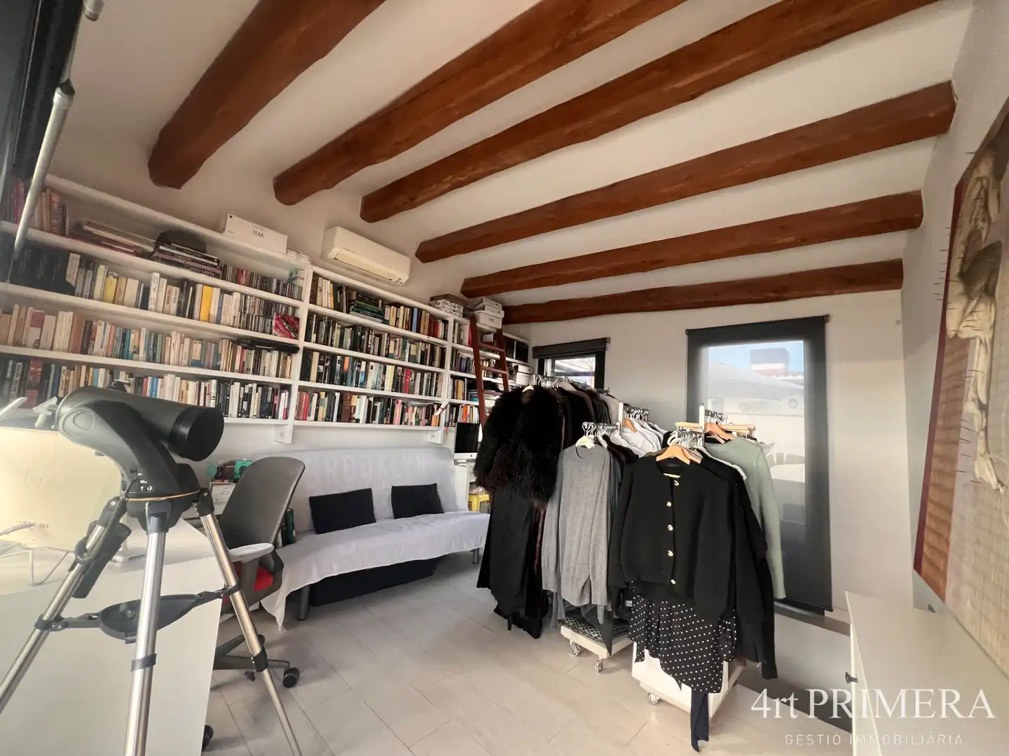 Wohnzimmer von Haus oder Chalet zum Verkauf in Vilassar de Dalt mit Klimaanlage, Heizung und Parkett