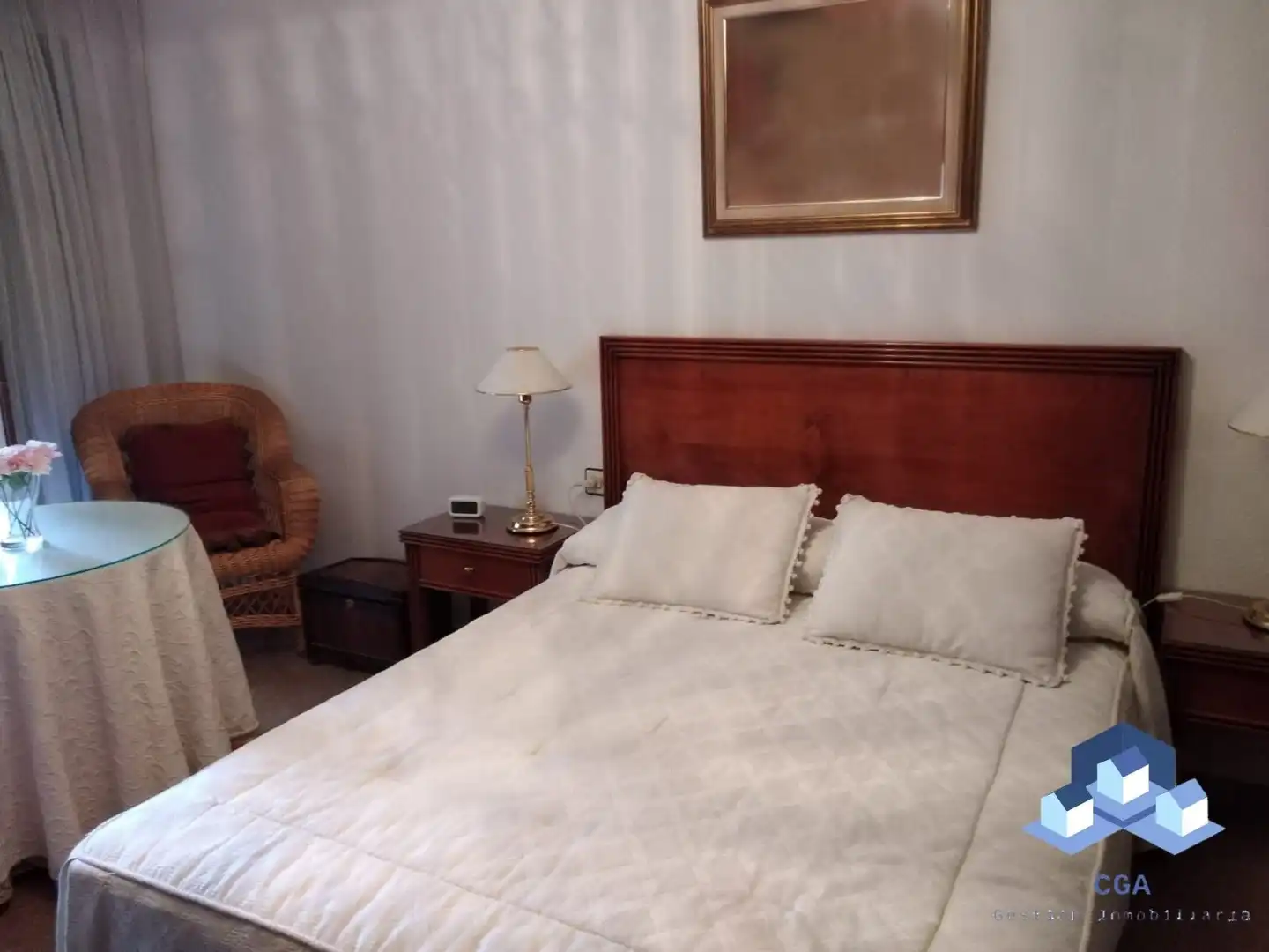 Bedroom of Flat for sale in Lorca  with Air Conditioner and Furnished