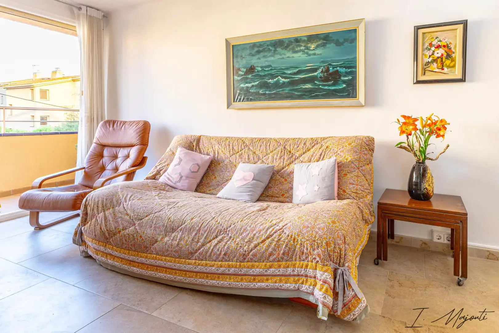 Sala de estar de Apartamento en venta en L'Estartit con Calefacción
