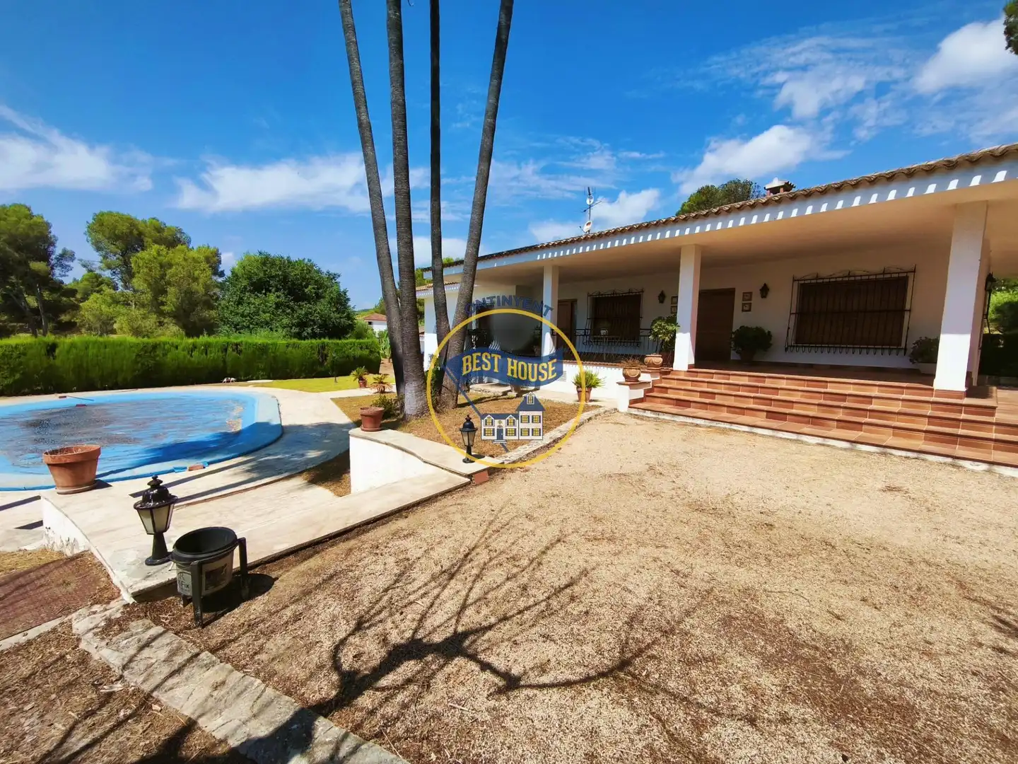 Vista exterior de Casa o chalet en venta en Ontinyent con Aire acondicionado, Calefacción y Jardín privado