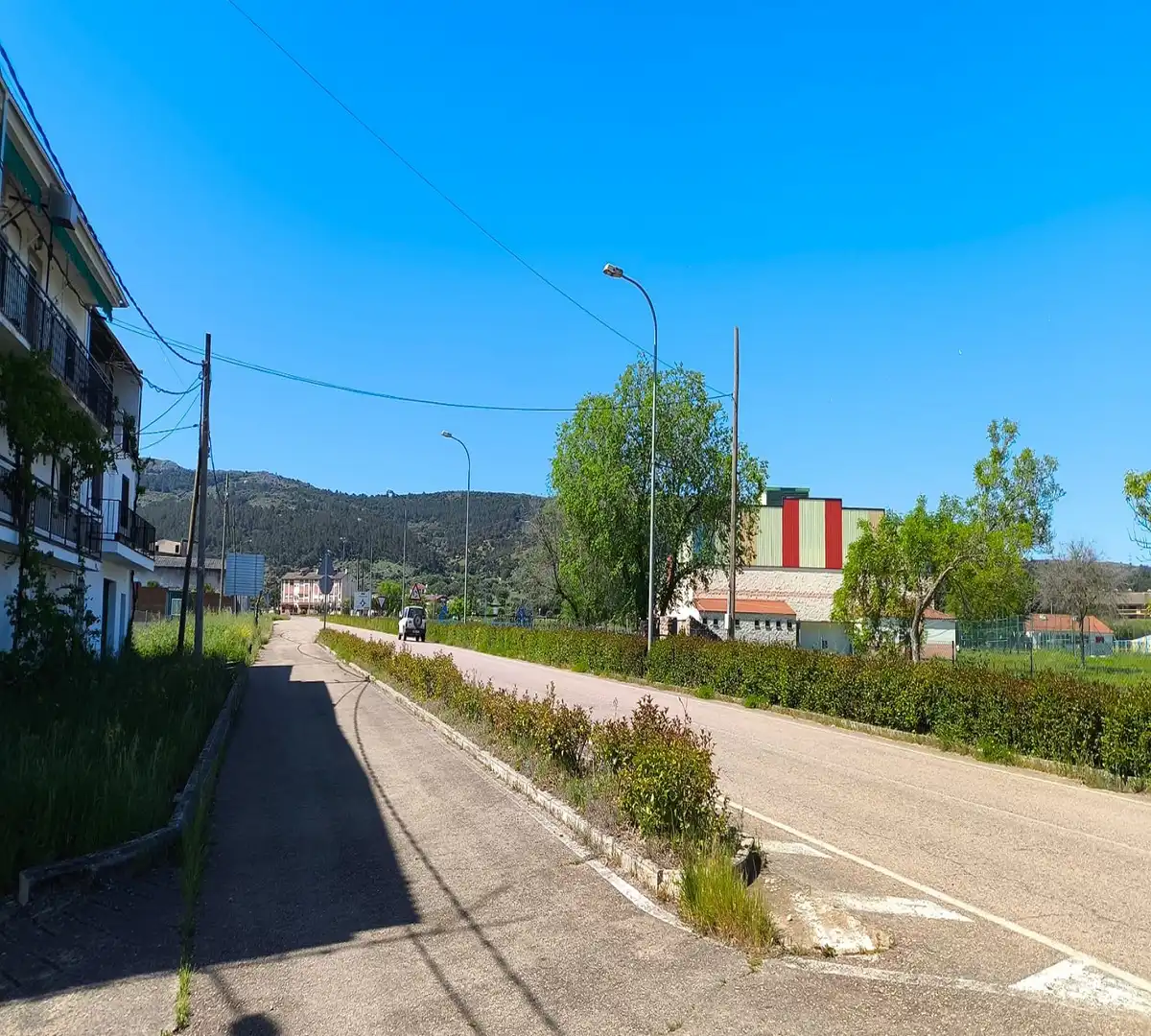 Vista exterior de Piso en venta en Valdecaballeros con Terraza