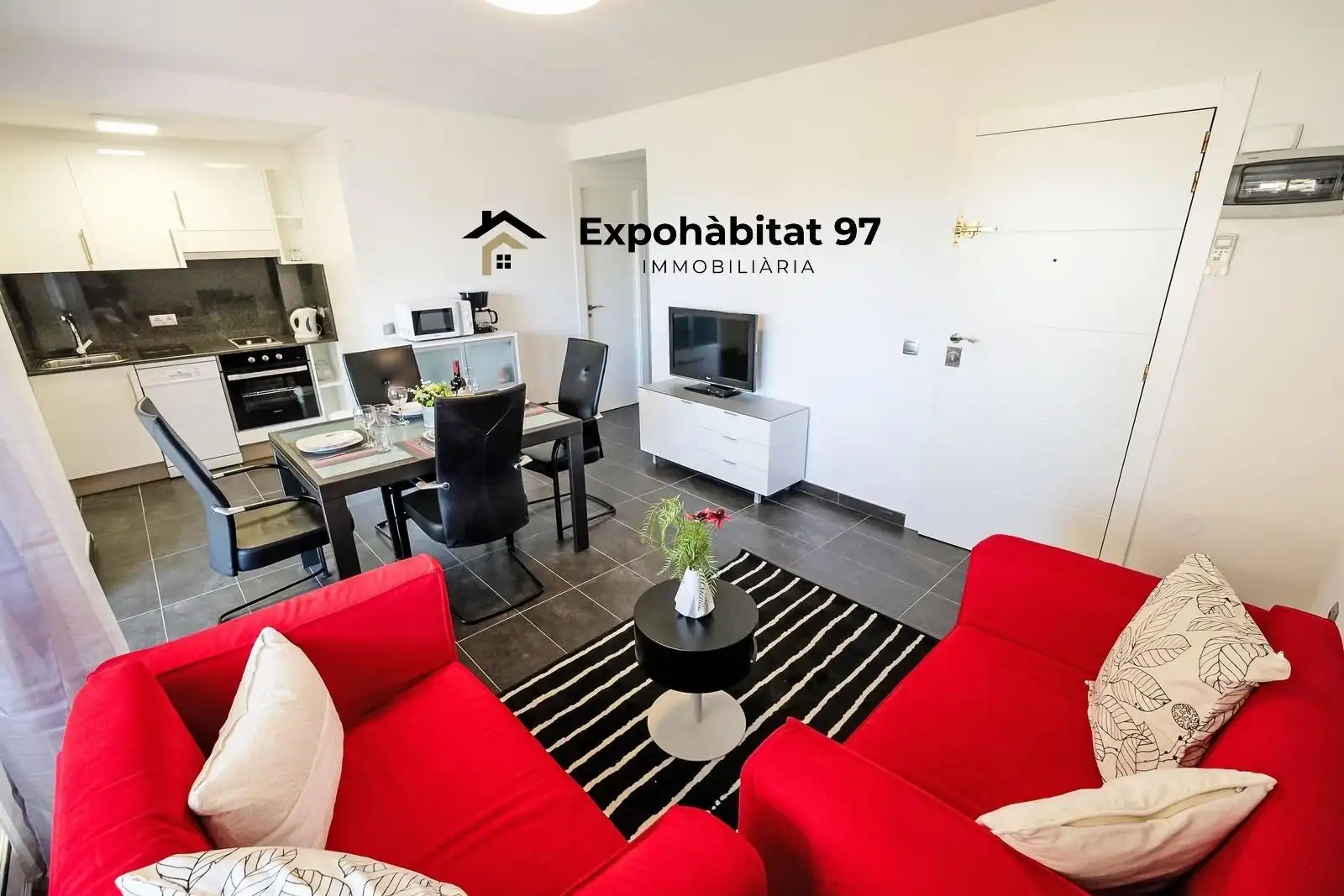 Sala d'estar de Apartament en venda en Salou amb Moblat