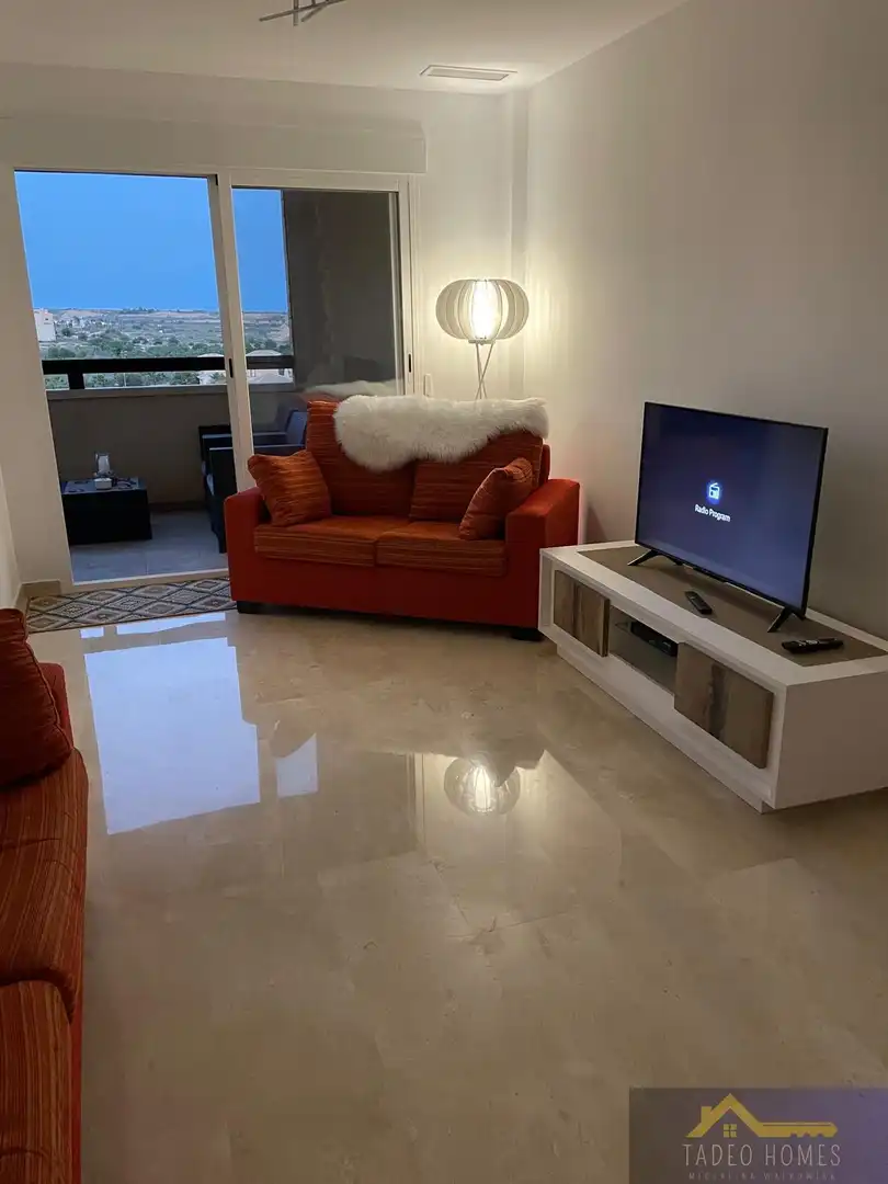 Sala d'estar de Apartament de lloguer en Murcia amb Aire condicionat, Calefacció i Terrassa