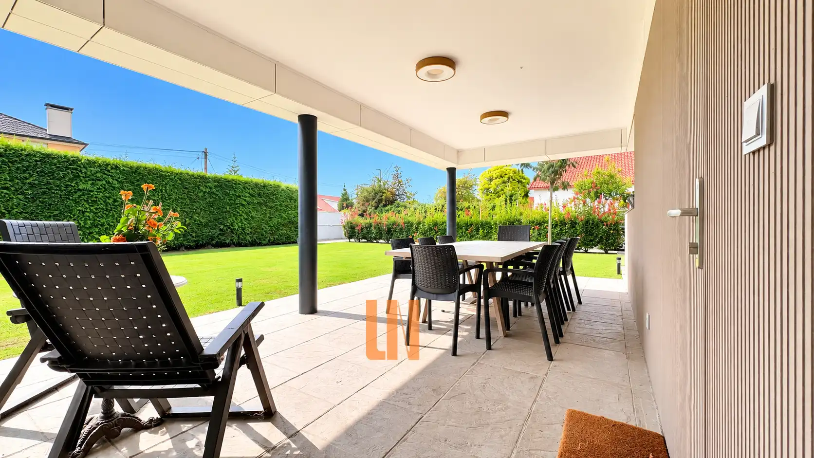 Terrasse von Haus oder Chalet zum Verkauf in Oleiros mit Klimaanlage, Heizung und Privatgarten