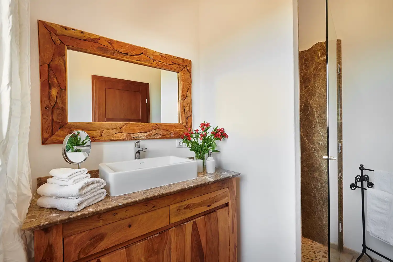 Baño de Finca rústica en venta en Marratxí con Calefacción, Trastero y Piscina