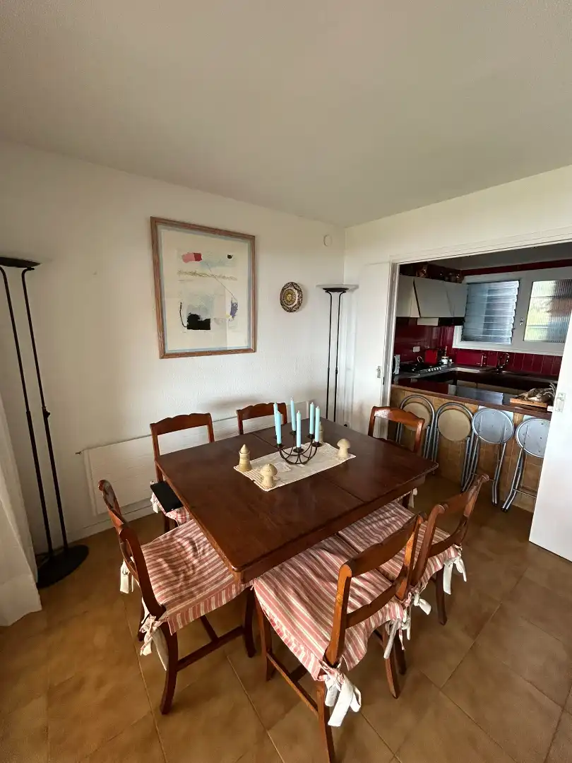 Esszimmer von Wohnung zur Miete in Sant Vicenç de Montalt mit Heizung, Möbliert und Ofen