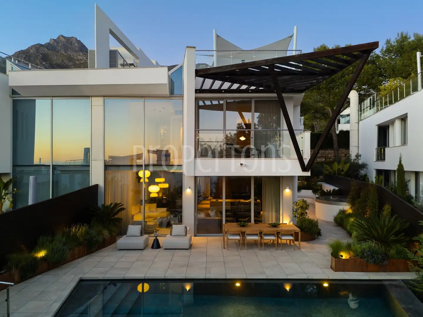 Terraza de Casa o chalet en venta en Málaga