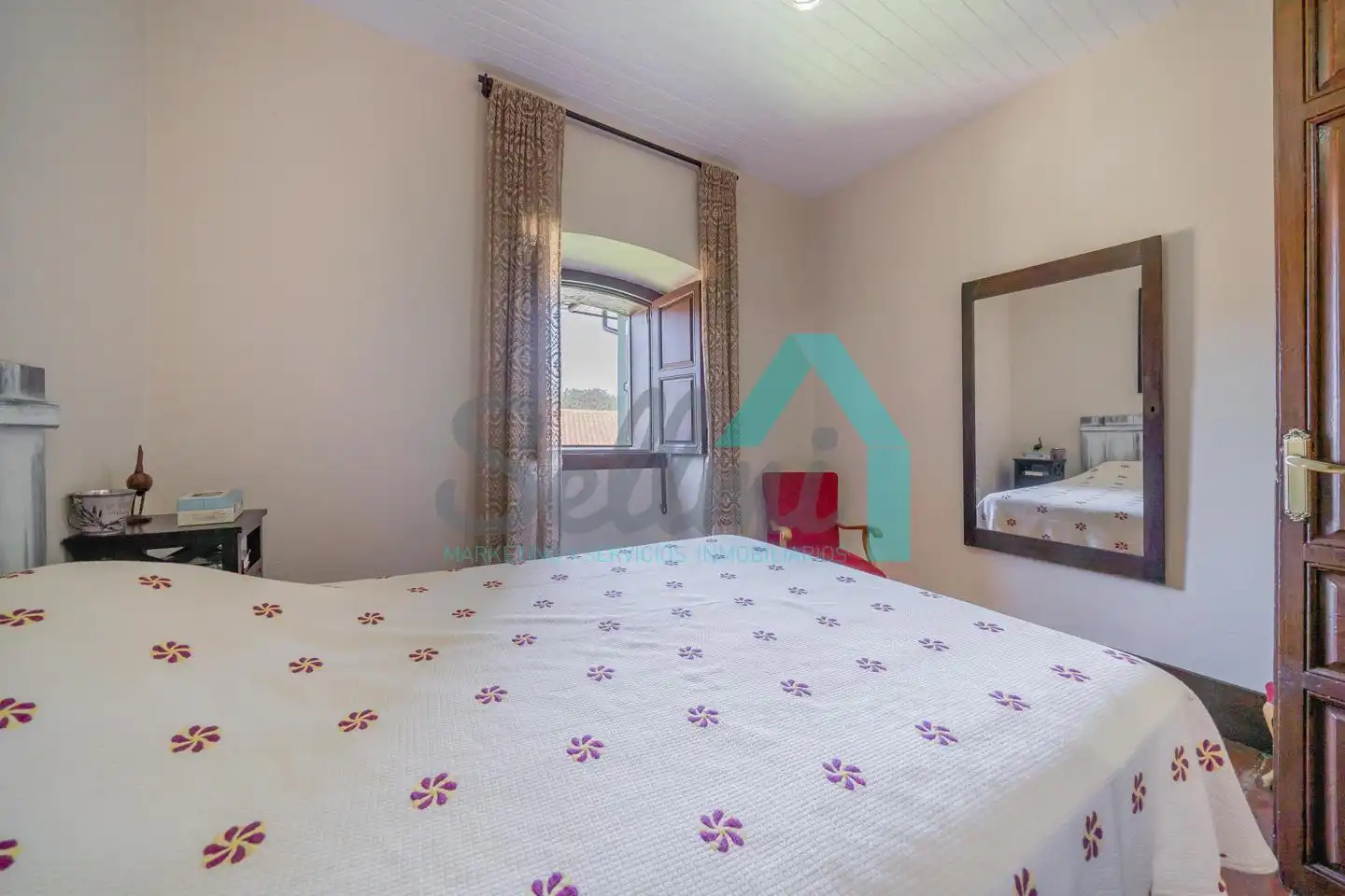 Bedroom of Houses for sale in Pravia  with Heating, Private garden and Parquet flooring