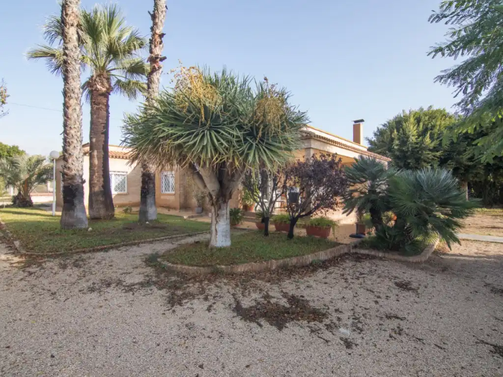 Garden of Houses for sale in Elche / Elx  with Air Conditioner, Private garden and Terrace