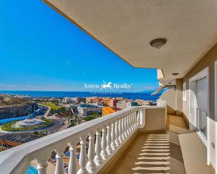 Exterior view of Attic for sale in Santiago del Teide  with Terrace and Swimming Pool