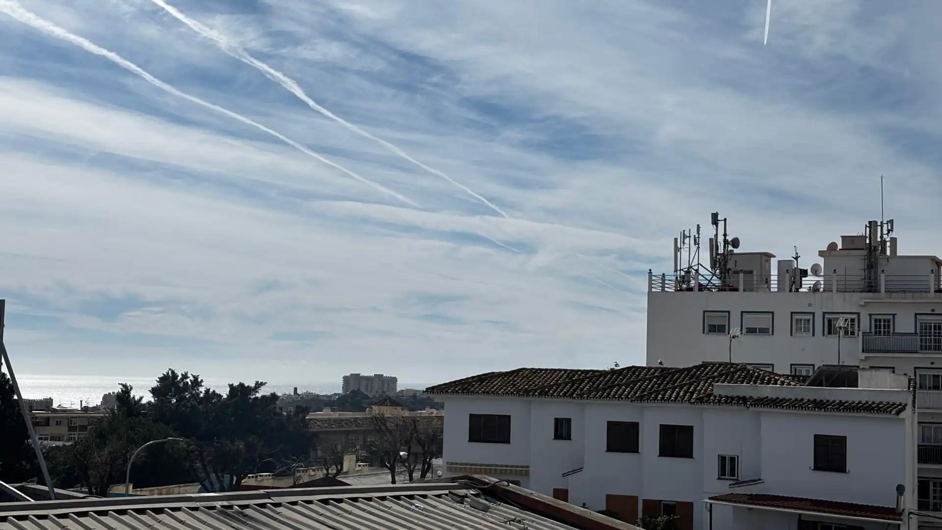 Vista exterior de Estudio en venta en Benalmádena con Aire acondicionado