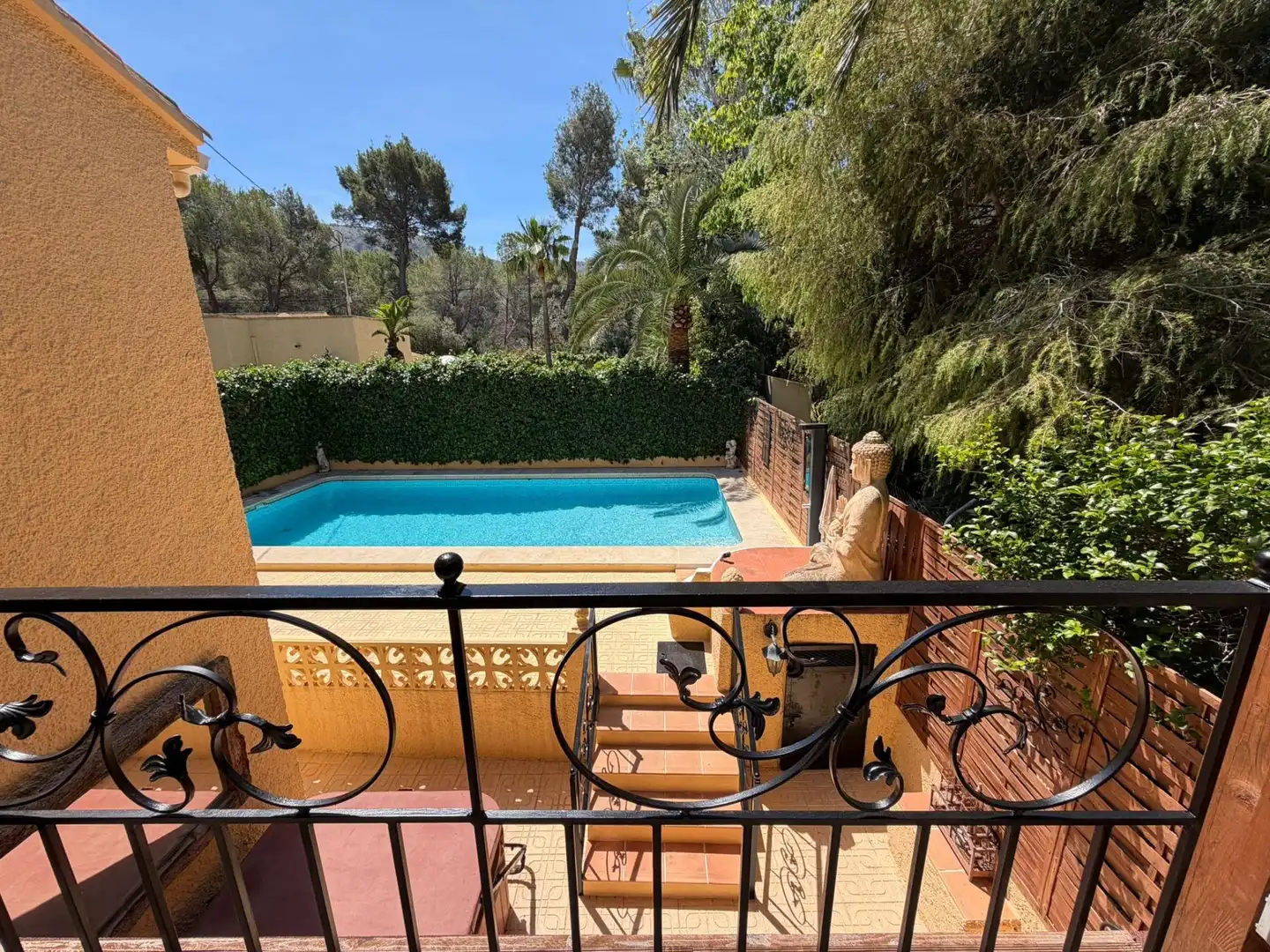 Piscina de Casa o chalet de alquiler en L'Alfàs del Pi con Aire acondicionado, Jardín privado y Piscina