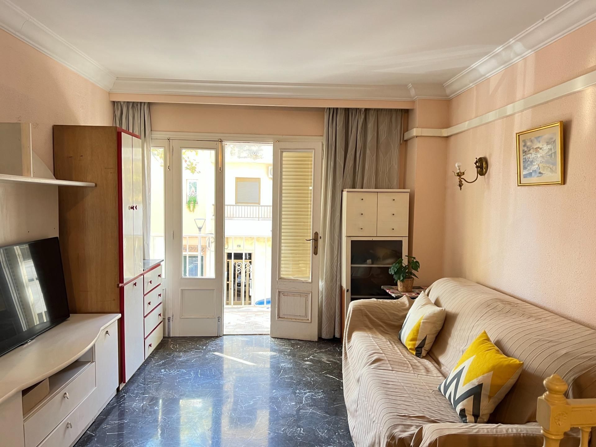 Sala d'estar de Pis en venda en Inca amb Jardí privat