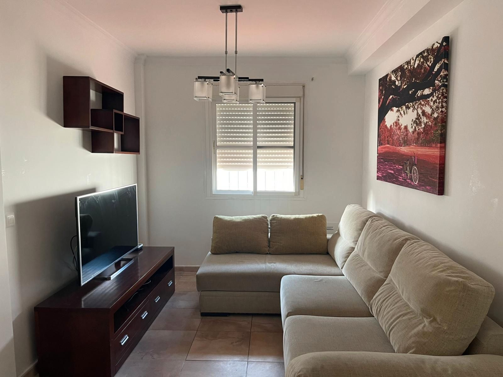 Living room of House or chalet for sale in Algeciras  with Air Conditioner, Private garden and Terrace