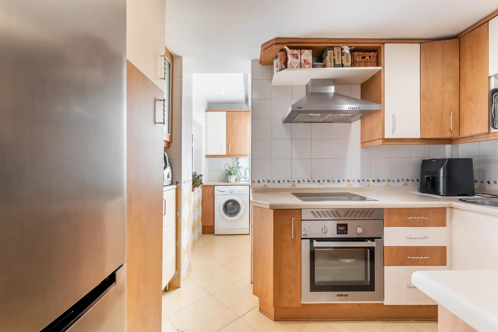 Kitchen of Flat for sale in Alcorcón  with Heating and Oven