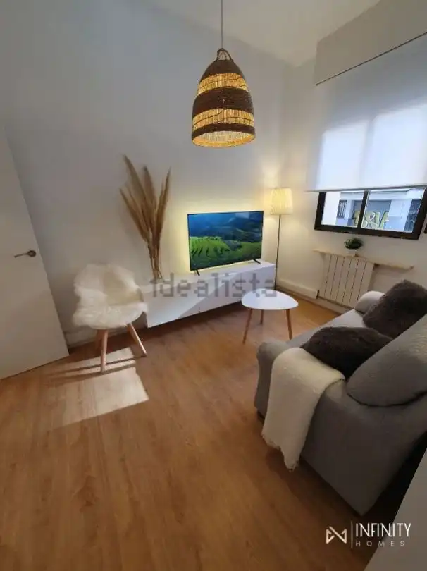 Sala d'estar de Pis de lloguer en Bilbao  amb Calefacció
