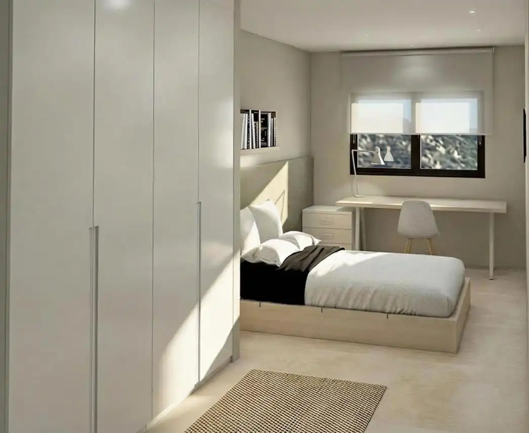 Bedroom of Detached homes for sale in Cantallops  with Air Conditioner, Heating and Private garden